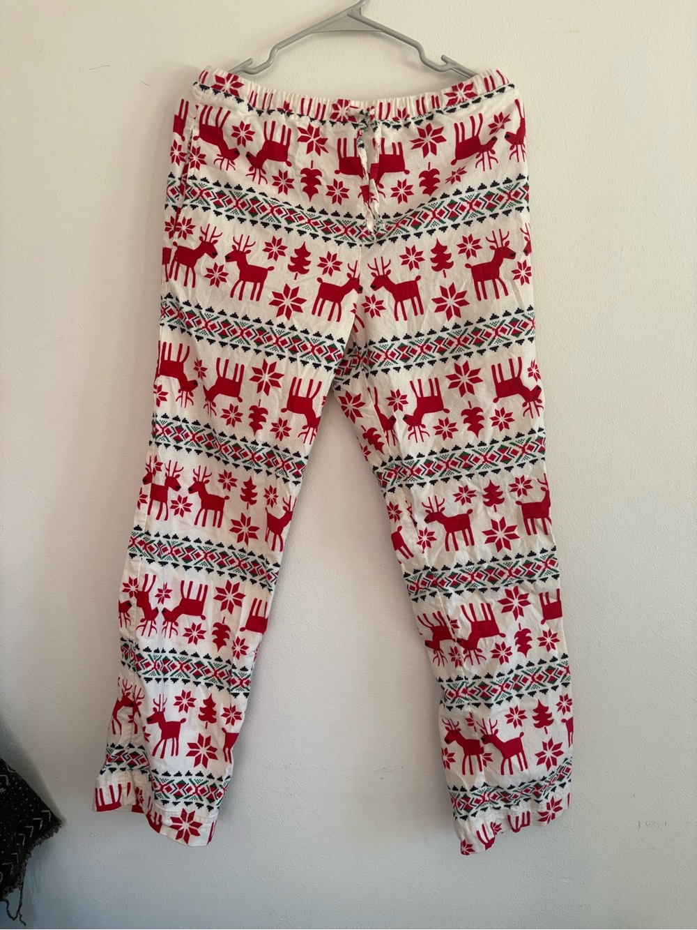 Hanna andersson Christmas deer pj pants cotton